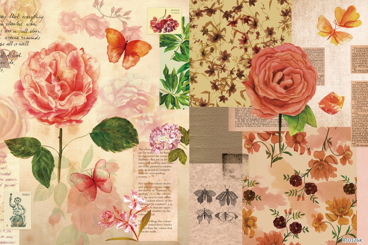 B10126K Tissu mural - B10126 – Image 1