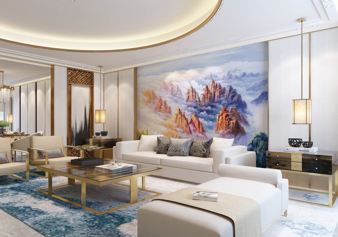 B50069-mockup Tissu mural - B50069 – Image 1