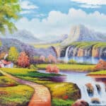 Tissu mural - B50237