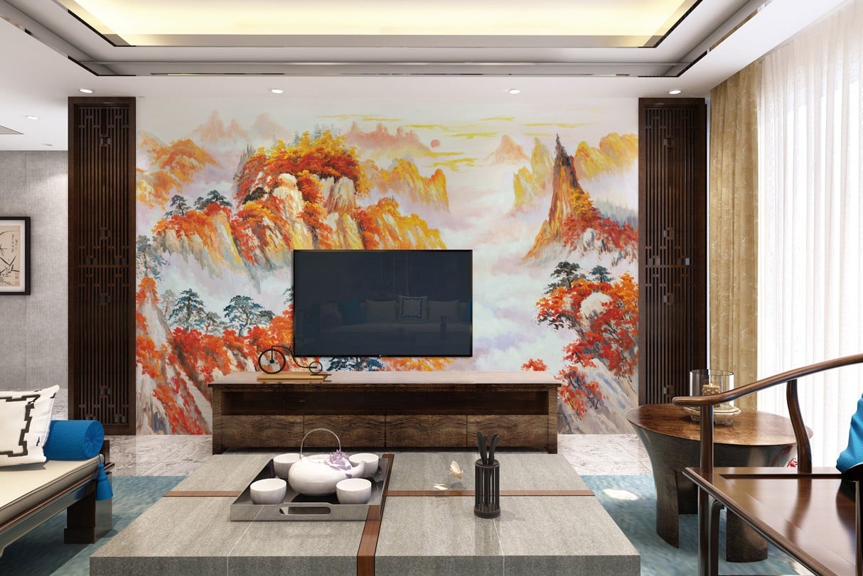 B50264-mockup Tissu mural - B50264 – Image 1