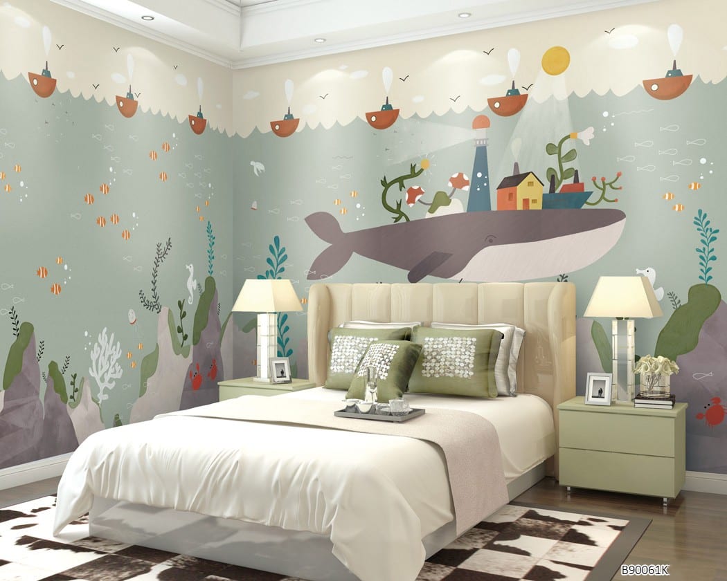 B90061K-A-mockup Papier peint - B90061K – Image 1