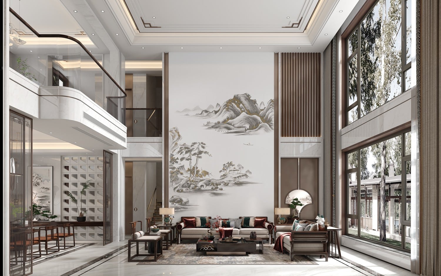 CG23011-B-mockup Tissu mural - CG23011 – Image 1