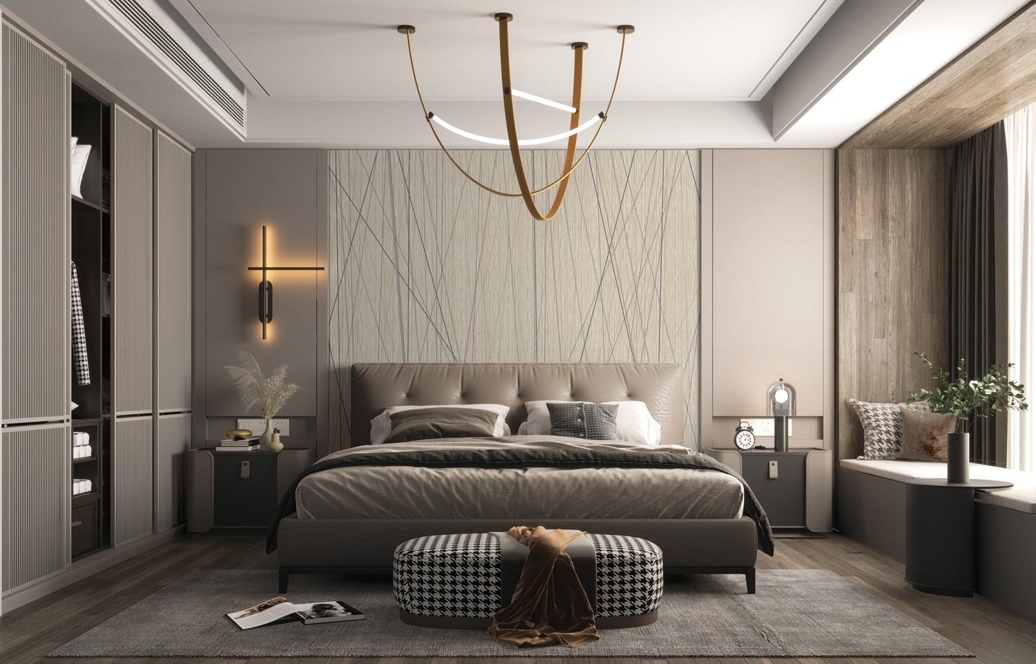 DPX0038-B-mockup Tissu mural - DPX0038K – Image 1