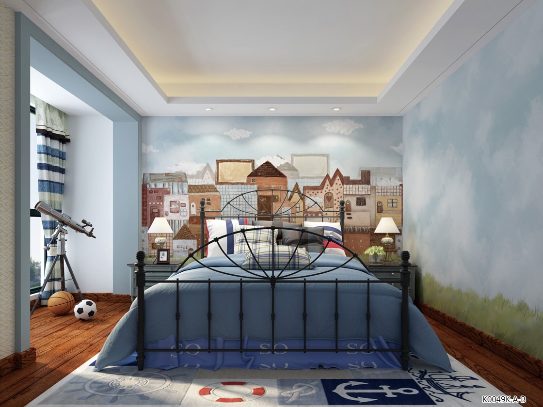 K0049K-A-mockup Papier peint - K0049K – Image 1