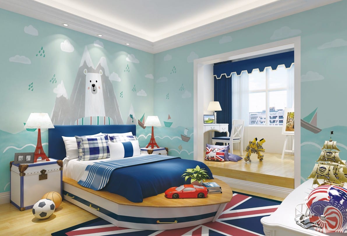 R0045K-A-mockup Papier peint - R0045K – Image 1