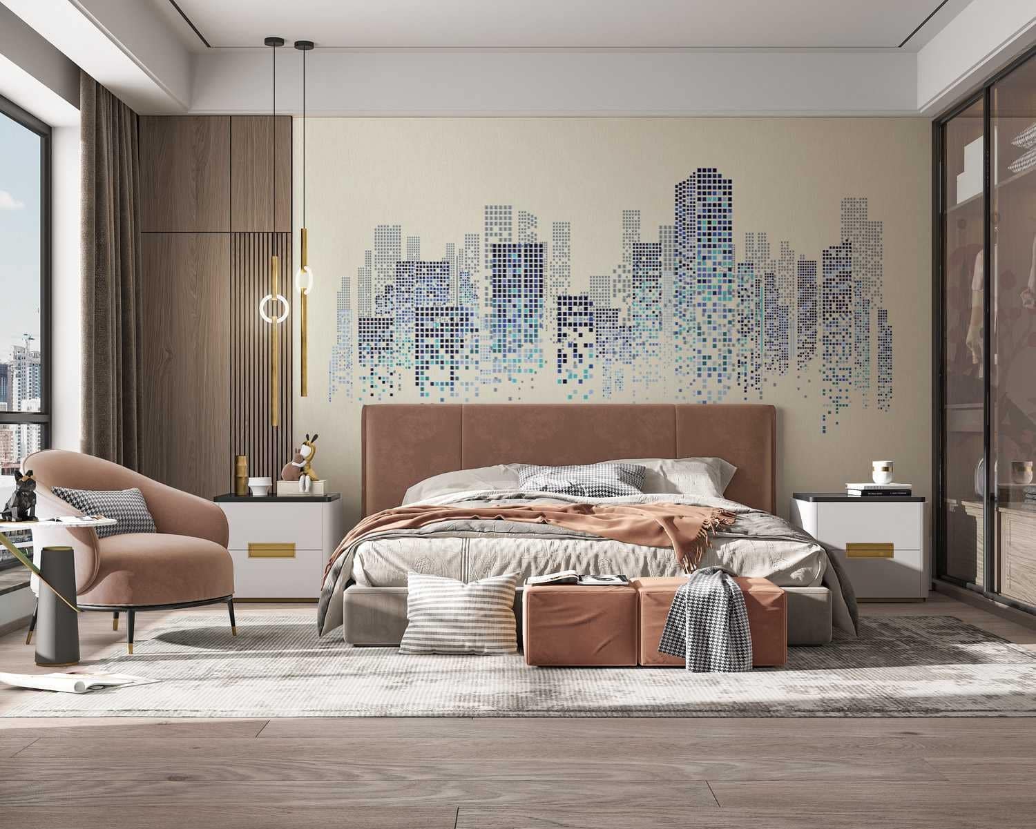 SC0003-B-mockup Tissu mural - SC0003 – Image 1