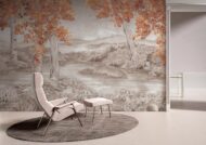 Tissu mural - T22030K