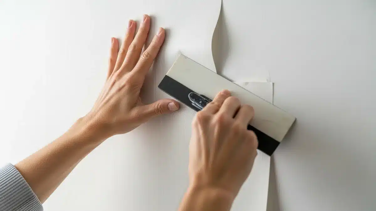 Conseils de pose de papier peint et tissu mural